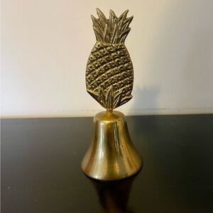Gold Pineapple Bell